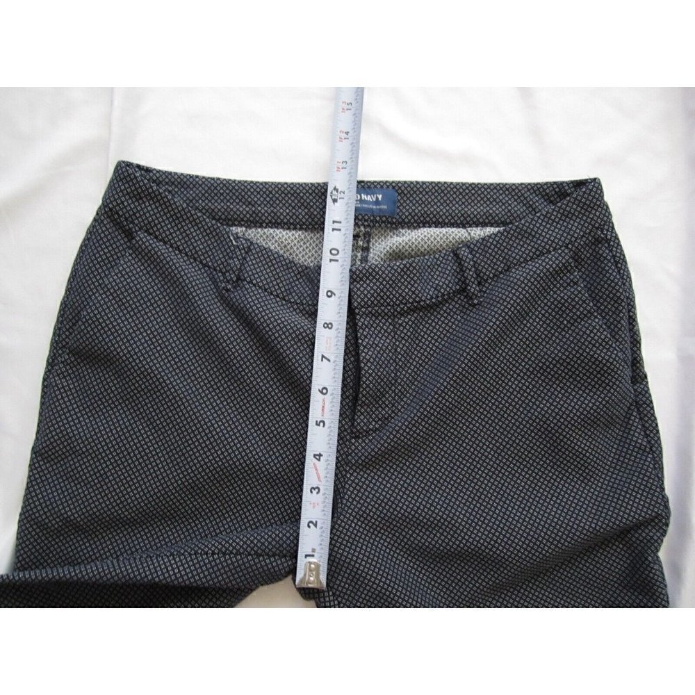 Women's Old Navy Harper Mid Rise Cotton Pants Sz 10 Reg (WP98) - Picture 8 of 11